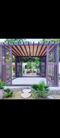 مظلات حدائق الرياض تصميم عصري حديث